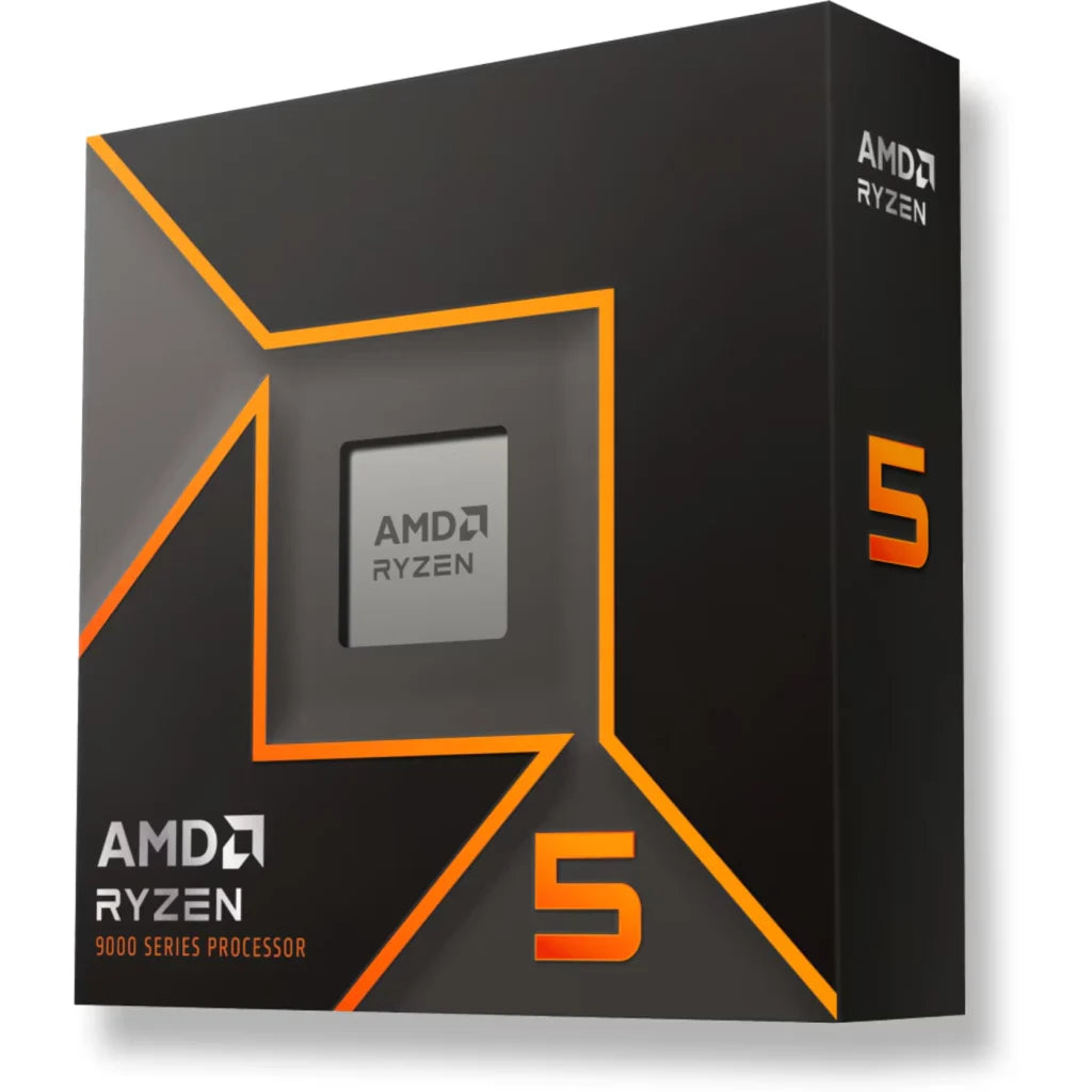 CPU AMD Ryzen 5 9600X 3.90-5.40GHz 32MB L3 6 Núcleos Skt AM5 c/Grf sin FAN - Nuevo