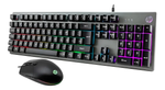KIT MOUSE + TECLADO GAMER USB HP KM300F | Conexión USB | Iluminación LED | Nuevo