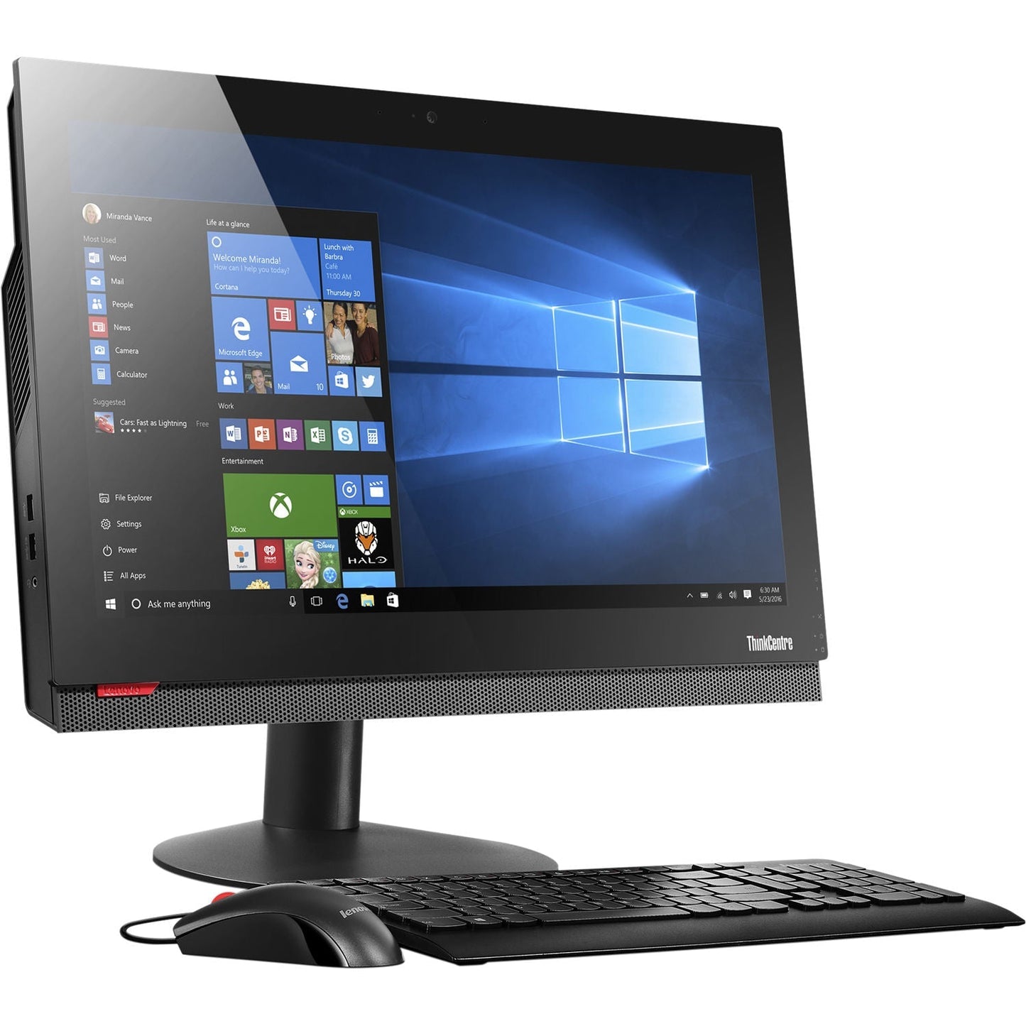 ALL IN ONE LENOVO ThinkCentre M810z 21.5" | Intel Core i5 6ª Gen | 8GB RAM | 256GB SSD | W10 | Reacondicionado Grado A