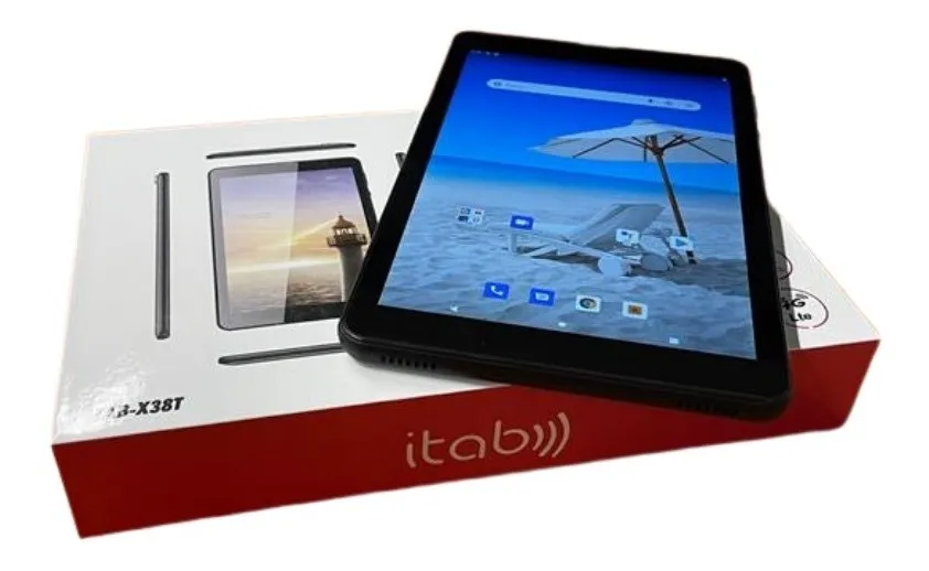 Tablet ITAB X38T 8" Full HD 2GB+32GB 4G LTE Android 10 Octa-Core - NUEVO