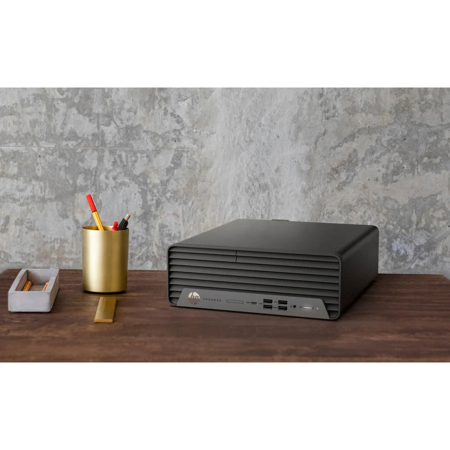 KIT MONITOR + PC HP Elitedesk 800 G6 SFF (i3-10ma 8GB 256GB SSD) - Reacondicionado Grado A