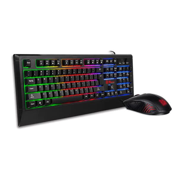 KIT TECLADO Y MOUSE Gamer Thermaltake Challenger RGB | USB | Nuevo