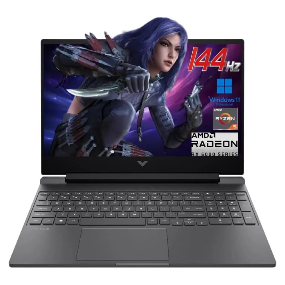 NOTEBOOK Gamer HP Victus 15-fb1000la 15.6" | AMD Ryzen 5 7535HS | 16GB RAM | 512GB SSD | RTX 2050 4GB | W11 | Reacondicionado Grado A