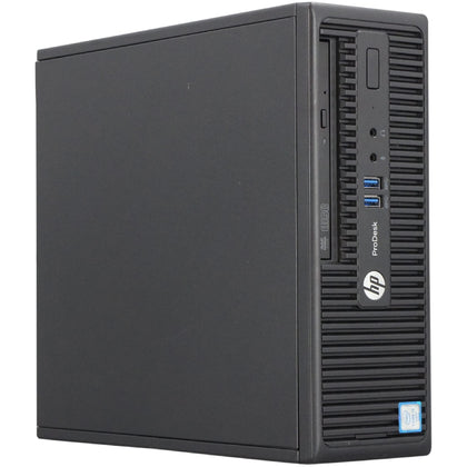 PC HP Prodesk 400 G3 SFF (i3-6ta 8GB 500GB) + Teclado & Mouse Reacondicionado Grado A