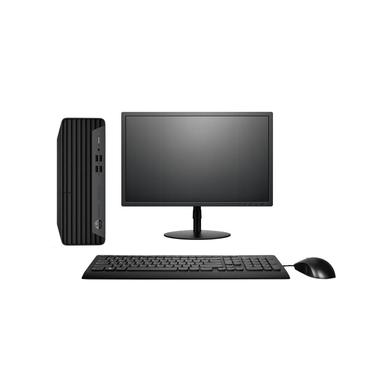 KIT MONITOR + PC HP ProDesk 405 G6 | Ryzen 5 PRO 4650G | 16GB RAM | 512GB SSD M.2 | W11 | Reacondicionado Grado A