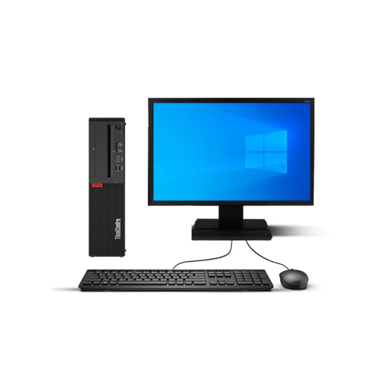 KIT MONITOR + PC LENOVO ThinkCentre M725s Gen 2 SFF | Ryzen 7 4750G | 16GB RAM | 512GB SSD | W11 | Reacondicionado Grado A