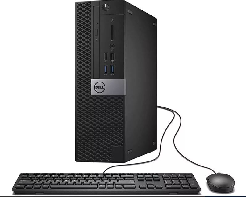 COMBO MONITOR + PC Desktop Dell Optiplex 5040 (i5-6ta 8GB 500 GB) Reacondicionado Grado A