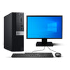 KIT MONITOR + PC DELL Optiplex 5070 (i5-9na 8GB 256GB SSD) + Teclado & Mouse Reacondicionado Grado A