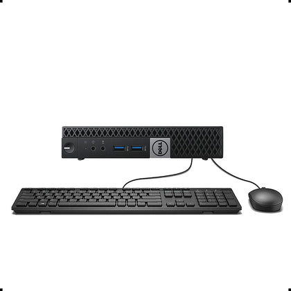 MINI PC DELL Optiplex 7040 Micro (i5-6ta 8GB 500GB) + Teclado & Mouse Reacondicionado Grado A