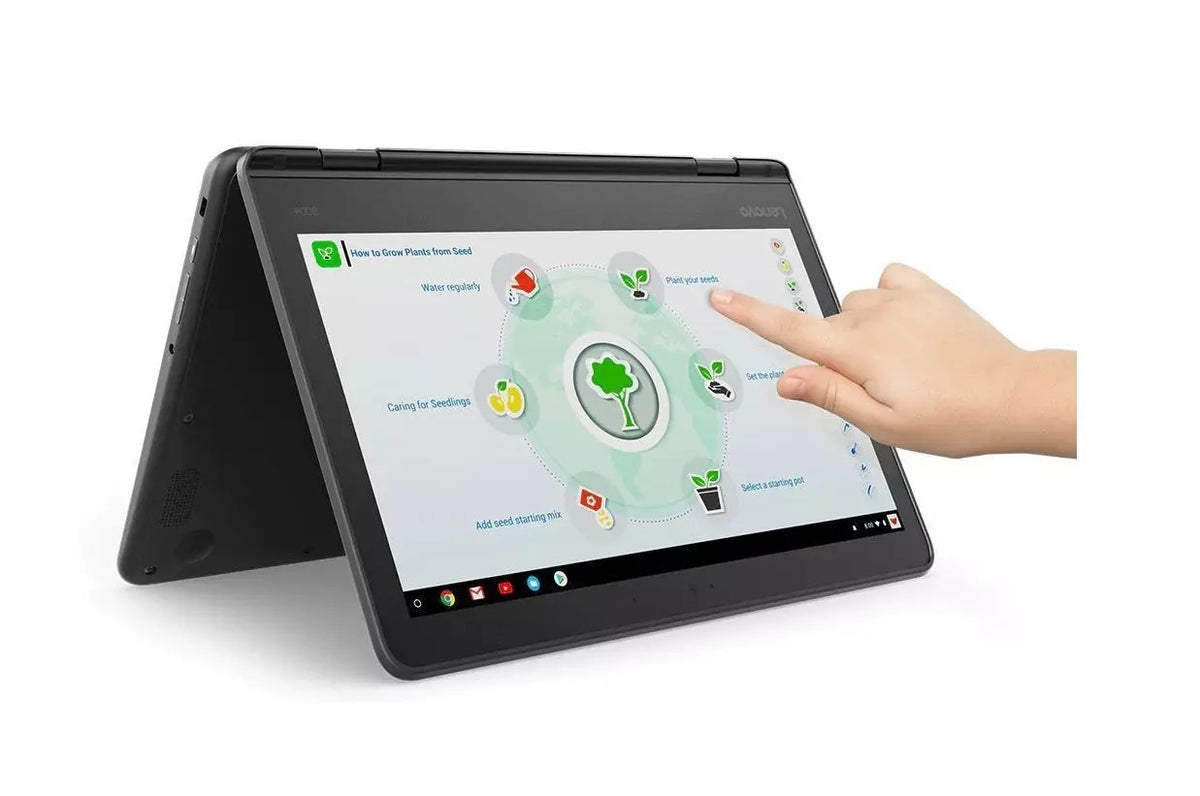 Notebook Chromebook Lenovo 300e G2 Touchscreen 11.6"| Intel Celeron N4120 | 8GB RAM | 64GB eMMC | ChromeOS | Reacondicionado Grado A