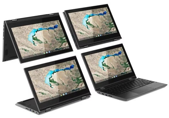 Notebook Chromebook Lenovo 300e G2 Touchscreen 11.6"| Intel Celeron N4120 | 8GB RAM | 64GB eMMC | ChromeOS | Reacondicionado Grado A