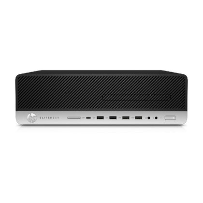 PC HP Elitedesk 800 G4 SFF (i5-8va 16GB 256GB SSD) + Teclado & Mouse Reacondicionado Grado A