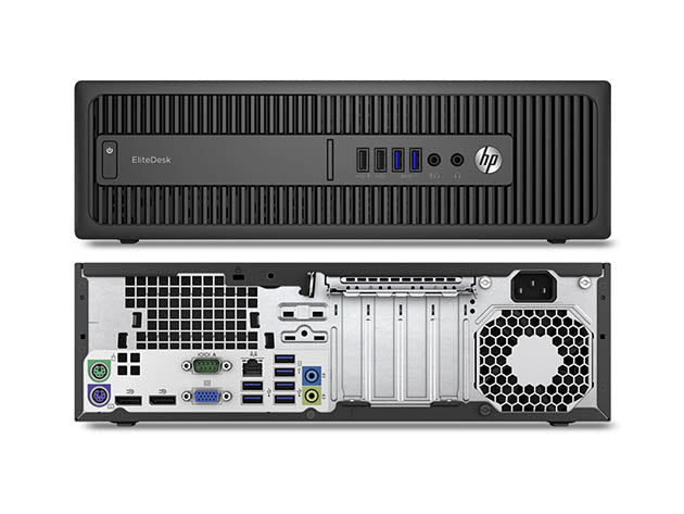 KIT MONITOR + PC HP EliteDesk 800 G2 SFF | Intel Core i7 6ª Gen | 8GB RAM | 500GB HDD | W10 | Reacondicionado Grado A