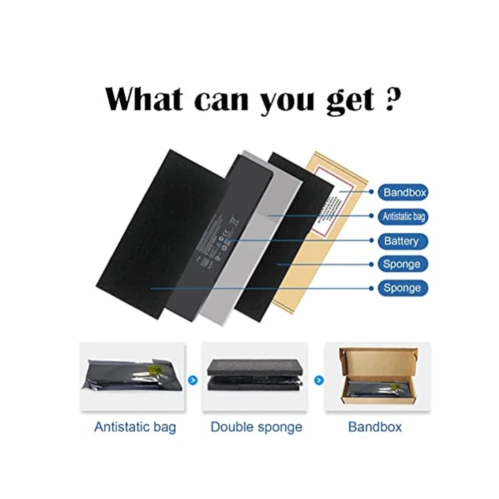 Batería Original F38HT Dell Latitude E7420 E7440 E7450 7.4V 6130mAh 45Wh Nueva