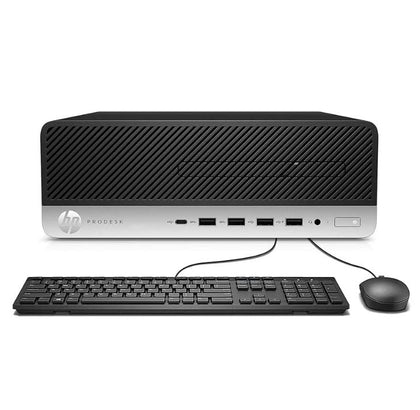 PC HP Prodesk 600 G3 SFF (i7-7ma 24GB 1TB SSD) + Teclado & Mouse Reacondicionado Grado A