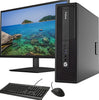 KIT MONITOR + PC HP ProDesk 600 G2 SFF (i5-6ta 16GB 512GB SSD) + Teclado & Mouse Reacondicionado Grado A