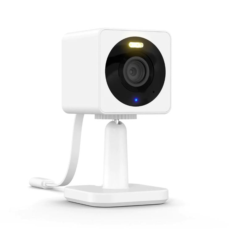 WYZE CAM OG - Cámara de Seguridad Inteligente (Interiores y exteriores, 1080p HD, WiFi con visión nocturna a Color, compatible con Alexa y Google)