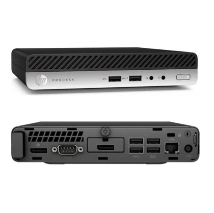 MINI PC HP Prodesk 400 G3 (i5-7ma 8GB 256GB SSD) + Teclado & Mouse Reacondicionado Grado A