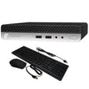 MINI PC HP Prodesk 400 G3 (i5-7ma 8GB 256GB SSD) + Teclado & Mouse Reacondicionado Grado A