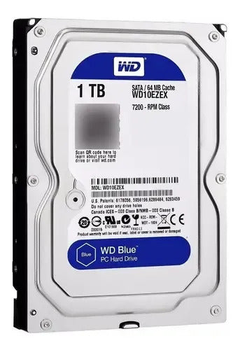 Disco Duro  1TB SATA 3.5" Reacondicionado - Marcas Variadas