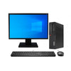 KIT MONITOR + PC LENOVO ThinkCentre M720s SFF (i7-9na 8GB 500GB) + Teclado & Mouse Reacondicionado Grado A