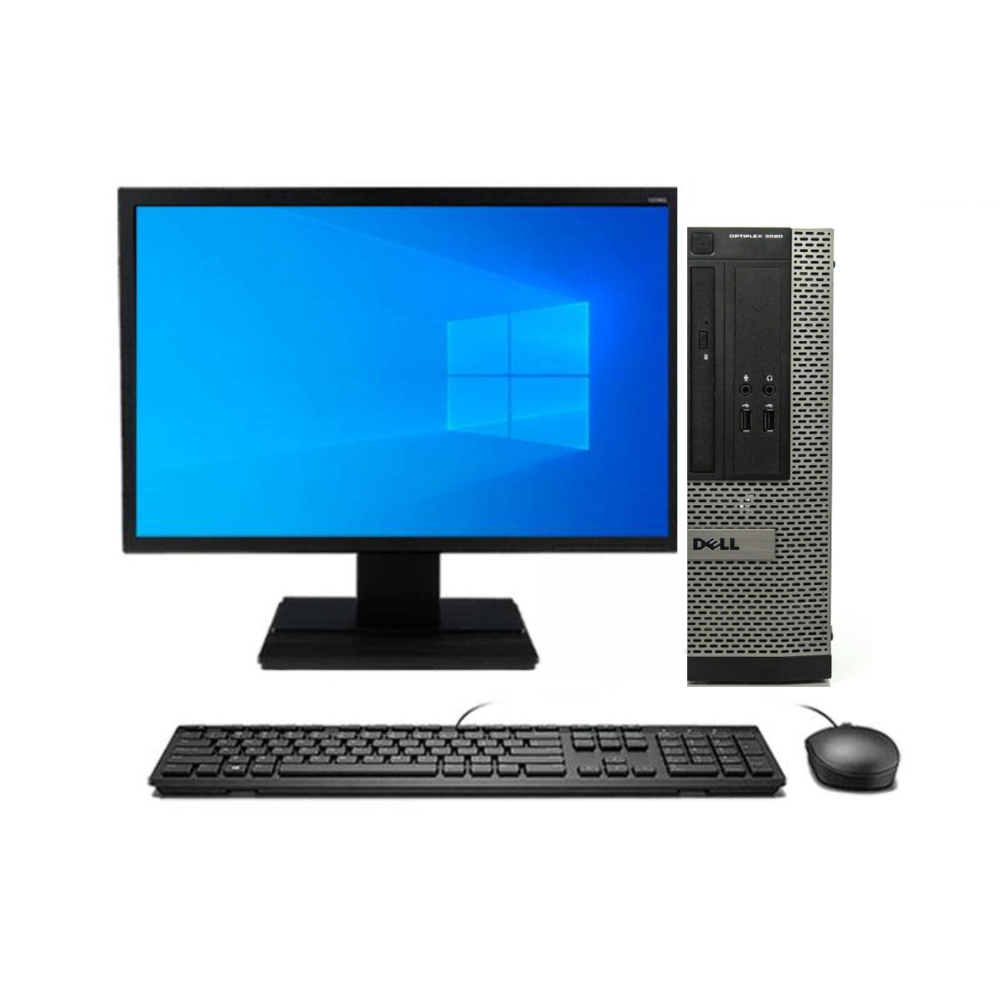Combo monitor + PC Desktop Dell Optiplex 3020 (i7 8 GB 240 GB SSD) Reacondiciondo Grado A