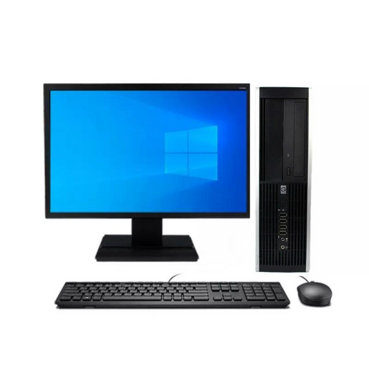 KIT MONITOR + PC HP Elitedesk 8300 SFF (i7-3ra 8GB 500GB) - Reacondicionado Grado A