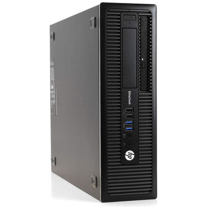 PC HP Elitedesk 800 G1 SFF (i5-4ta 8GB 500GB) + Teclado & Mouse Reacondicionado Grado A