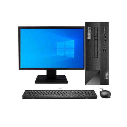 KIT MONITOR + PC Lenovo ThinkCentre Neo 50s Gen 3 SFF (i5-12va 8GB 512GB SSD) - Reacondicionado Grado A