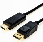 Cable Adaptador Display Port Macho a Hdmi Macho 1.8m