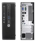PC HP ProDesk 400 G3 SFF | Intel Core i5 6ª Gen | 8GB RAM | 256GB SSD | W10 | Reacondicionado Grado A