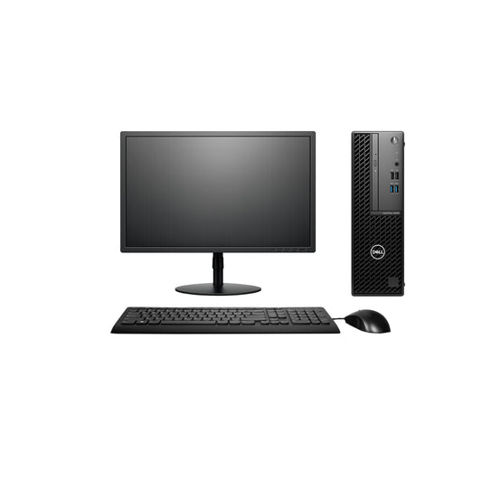 KIT MONITOR + PC DELL OptiPlex 3000 SFF | Intel Core i5 12ª Gen | 8GB RAM | 256GB SSD | W11 | Reacondicionado Grado A