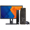 KIT MONITOR + PC HP Elitedesk 800 G3 SFF (i7-7ma 8GB 256GB SSD) + Teclado & Mouse Reacondicionado Grado A