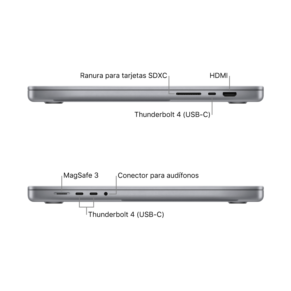 Arriendo MacBook Pro 16" Apple M1 Pro | 16GB RAM | SSD 512GB | 30 Días
