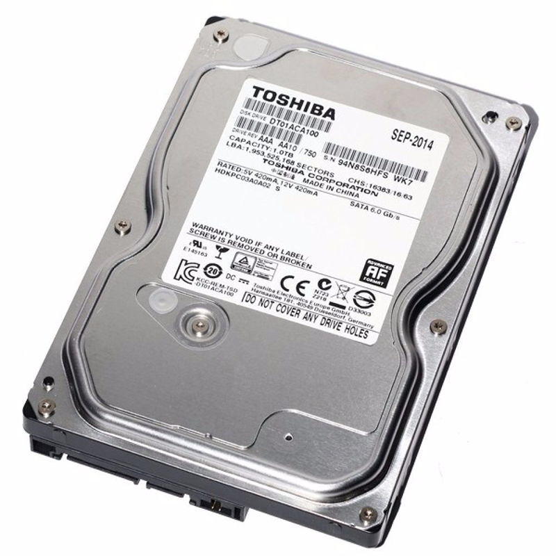 Disco Duro  1TB SATA 3.5" Reacondicionado