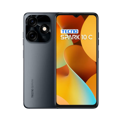 Celular Smartphone Tecno Spark 10C 6.6” 8GB 128GB Negro Metal Black - Nuevo