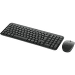 Kit Teclado Mouse Inalámbrico Logitech MK250 Compact, Qwerty Bluetooth Grafito - Nuevo