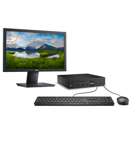 COMBO MONITOR + PC Dell Optiplex 9020 Micro (i7-4ta, 8GB RAM, 500 GB) Reacondicionado Grado A