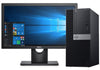 Combo Monitor + PC Desktop Dell Optiplex 7060 MT (i5 8GB 1TB) + Teclado & Mouse Reacondicionado Grado A