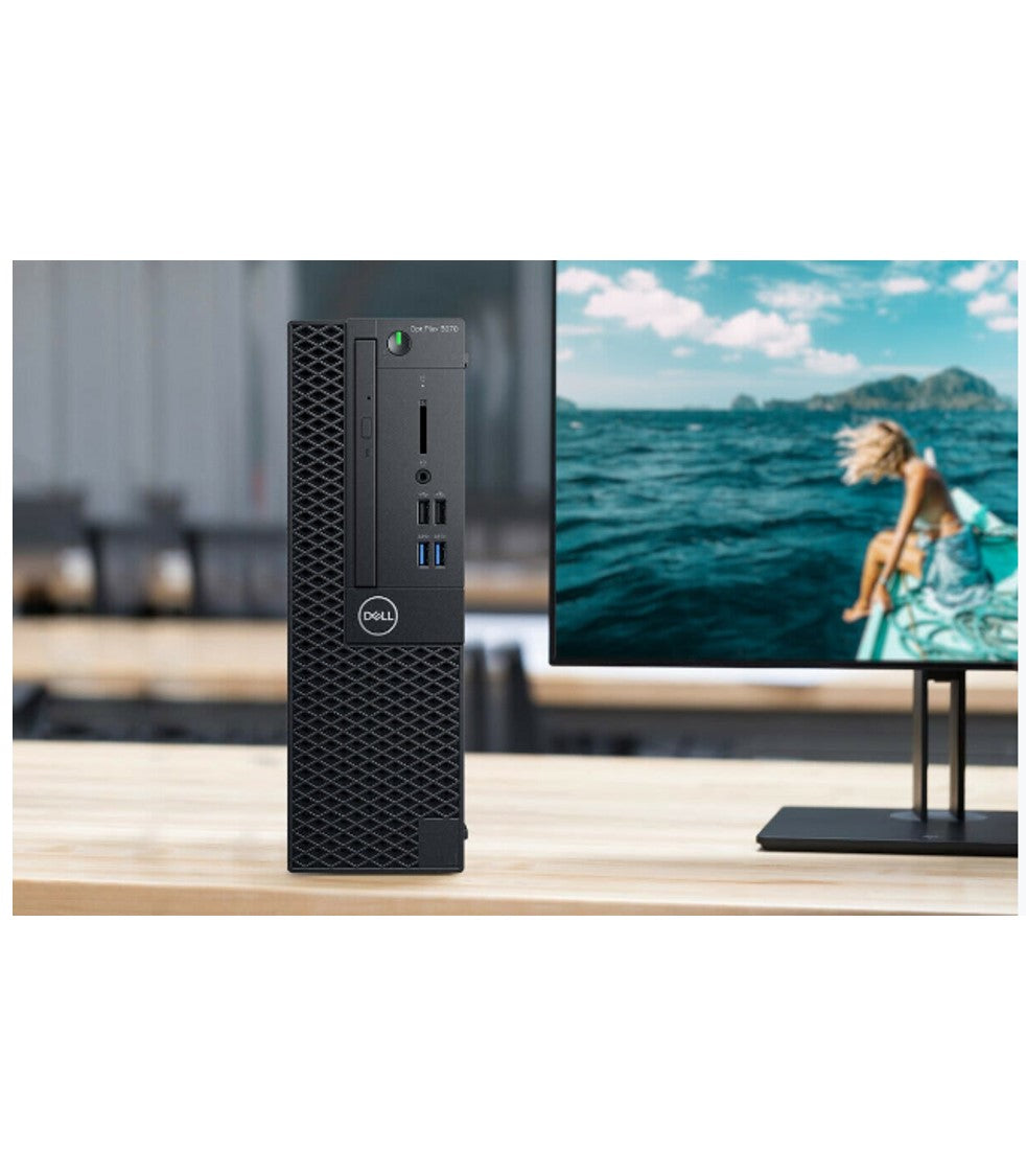 PC Dell Optiplex 3060 SFF (i5-8va 8GB 256GB SSD) Wifi - Reacondicionado Grado A