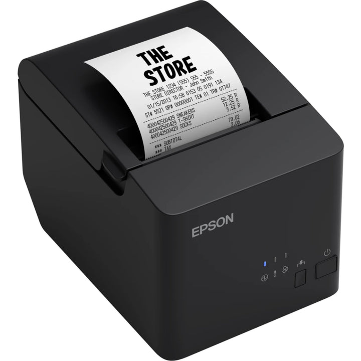 Impresora térmica Epson TM-T20IV-L de 80 mm — 250 mm/s, corte automático, USB + Serial