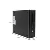 KIT Monitor + PC Desktop Hp Prodesk 600 G2 SFF (i3-6ta 16GB 256GB SSD) Reacondicionado Grado A