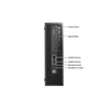 KIT Monitor + PC Desktop Hp Prodesk 600 G2 SFF (i3-6ta 16GB 256GB SSD) Reacondicionado Grado A