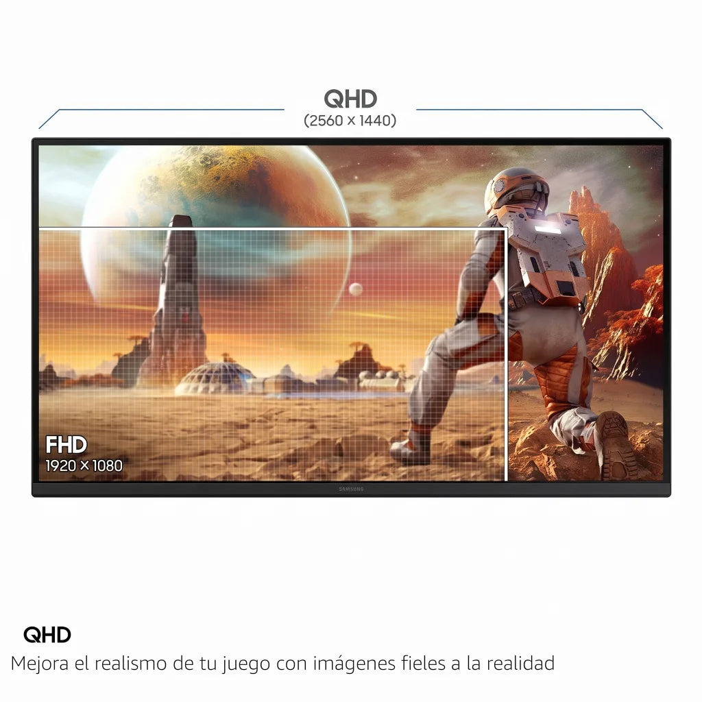 Monitor Gamer Samsung Odyssey G5 G50F 27" QHD 2560*2440 HDMI 180Hz 1ms GTG - Nuevo