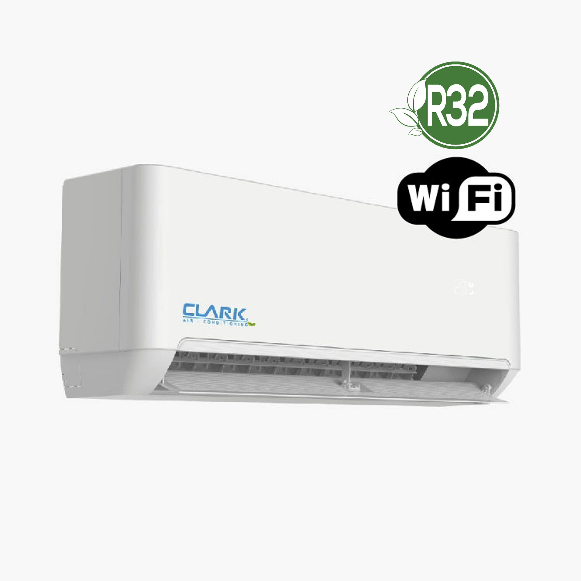 Aire Acondicionado Split Clark Frío Calor - 12.000 BTU Inverter WiFi Refrigerante R32 - NUEVO
