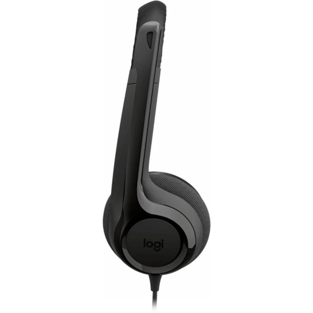 Audífonos Logitech H390 USB-C Conectividad Alámbrica con Micrófono Negro - Nuevo