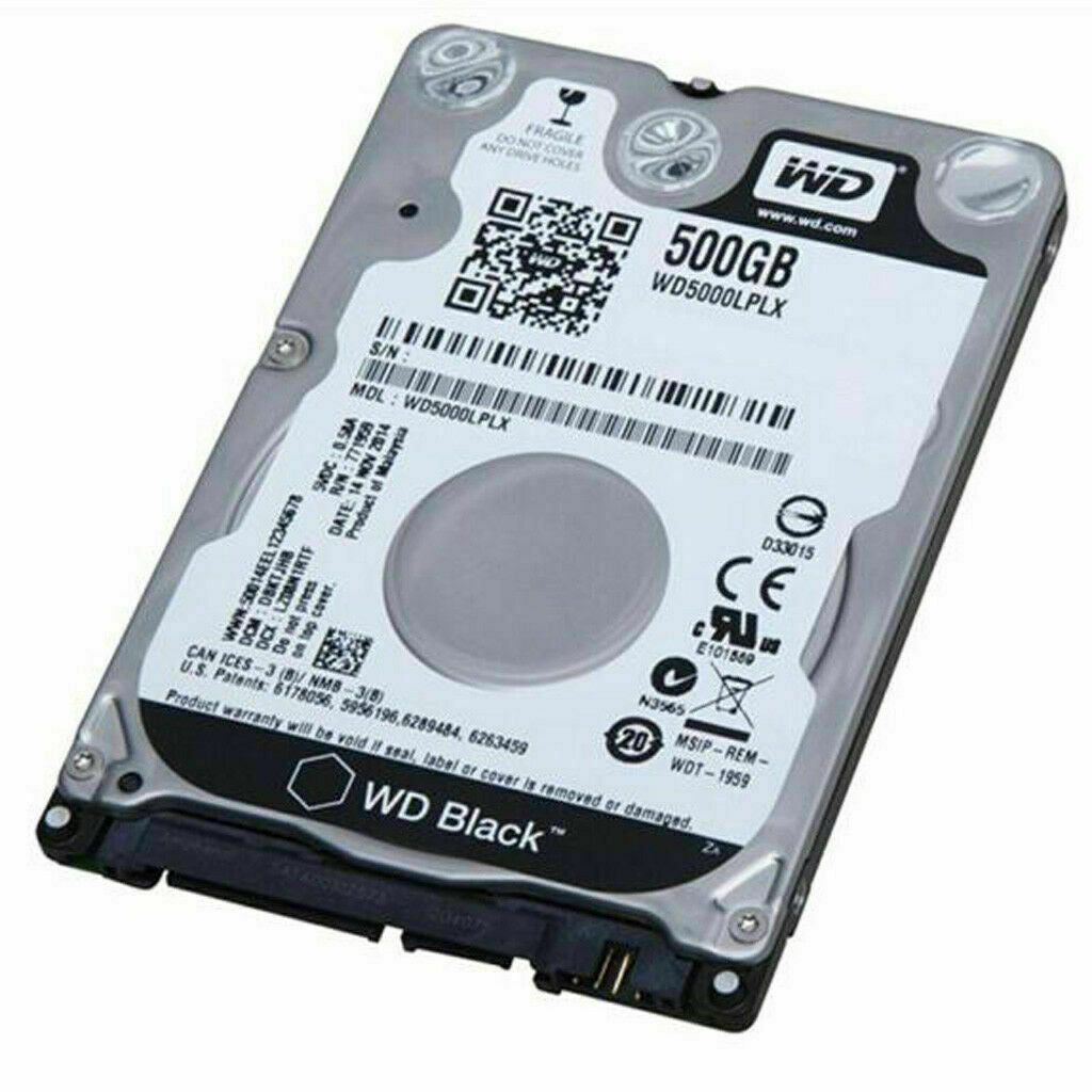Disco Duro 500GB SATA 2.5" Reacondicionado