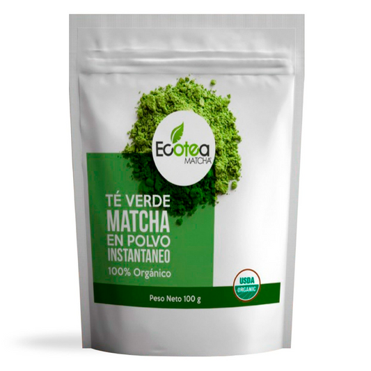 Ecotea Matcha Te Verde Japones Culinario Usda Organico 100g