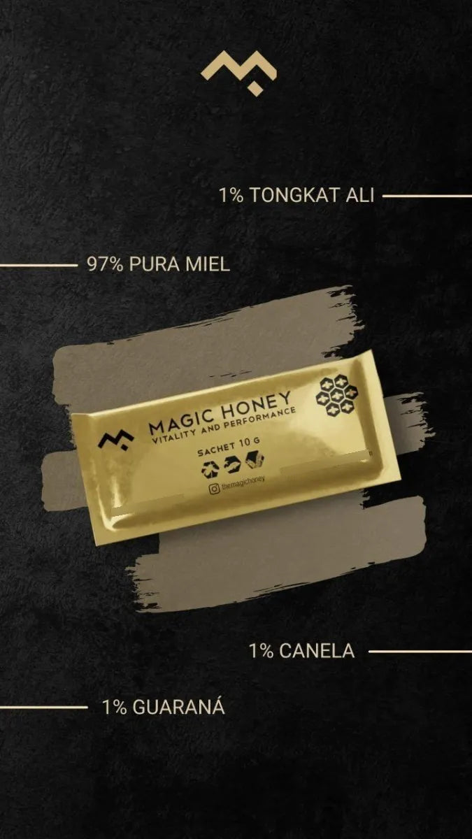 The Magic Honey 6 Unidades Energizante Y Vigorizante 100%