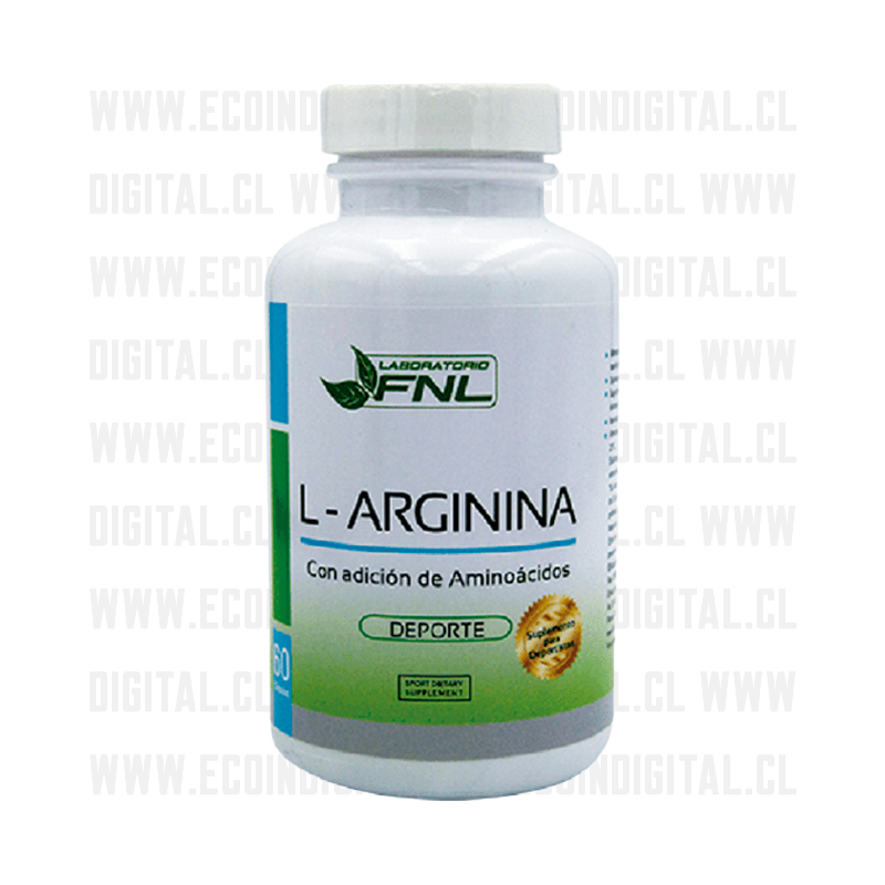 L-Arginina 60 Cápsulas - FNL